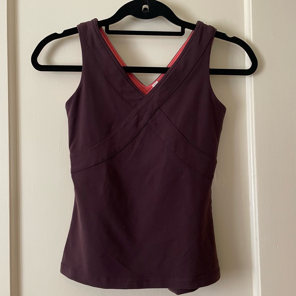 Lululemon purple tank top